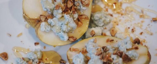 Recipe Ideas - Glazed Almonds with Pears